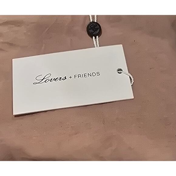 Lovers and Friends Abrielle Bodysuit in Soft Nude Mauve NWT Size Small - Picture 6 of 6